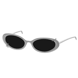 Grunge Punk Black and White Lents