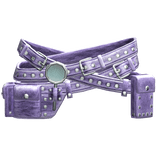 Grunge Purple Waist Belts 3.0