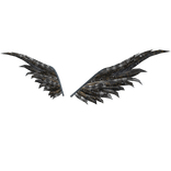 Grunge Reindeer Wings