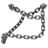 Grunge Silver Body Chain Gothic Horror Y2K [1.0]