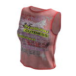 ☆ grunge syaa graphic red top