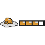Gudetama health bar
