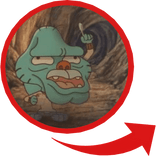 Gumball Caveman Red Circle Meme