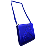 Gun Embossed Crossbody Bag (Blue)