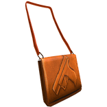 Gun Embossed Crossbody Bag (Orange)