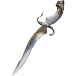 [GVLD] Oversized: Gold And Silver Medieval Dagger
