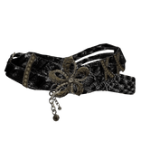 gyaru belt w chain detail (blush doll)