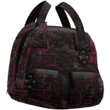 Gyaru Pink Left Gothic Hand Held Bag With Scarf