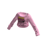 💗GYARU VIBES STRIPED TEE_PINK