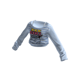 💗GYARU VIBES STRIPED TEE_SKYBLUE