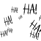 HaHa Ha! Black Evil Laugh