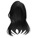 Hair Flipped Beach Soaked Douyin Hair Black