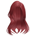 Hair Flipped Beach Soaked Douyin Hair Red