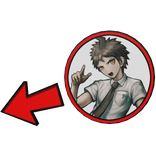 Hajime Hinata Pointing Meme Circle Danganronpa