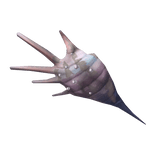 Halberd of Silence Shell (Back)