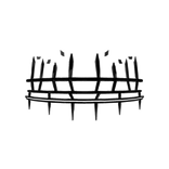 Half Crown Black & White