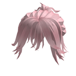 Half Up Half Down Hair Pink