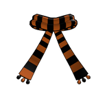 Halloween Artist's Scarf