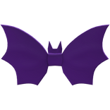 Halloween Bat Bow Tie -