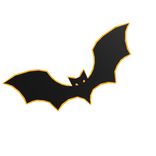 Halloween Bat Pin