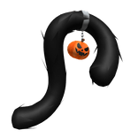 🐈 Halloween Cat Tail Black