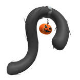 🐈 Halloween Cat Tail Grey