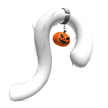 🐈 Halloween Cat Tail White