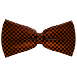 Halloween Checkered Bow Tie