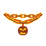 Halloween Classic Pumpkin Chain