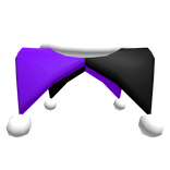 Halloween Jester Collar (Black & Purple)