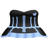 🐈‍⬛Halloween Lace Witch Dress in Black & Blue