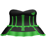 🐈‍⬛Halloween Lace Witch Dress in Black & Green