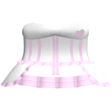 🐈‍⬛Halloween Lace Witch Dress in White & Pink