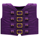 Halloween Leather Buckle Vest - Purple [1.0]