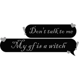 🎃 Halloween Matching Witch Bubble Text