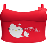 halloween | ghost kitty top