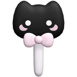 halloween | pink adorable witch kitty candy