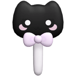 halloween | purple adorable witch kitty candy