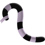 halloween | purple adorable witch kitty tail
