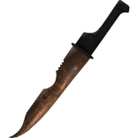 Halloween Orange Horror Rusty Great Sword Knife 