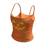 Halloween Pumpkin Tank Top