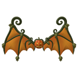 Halloween Pumpkin Wings