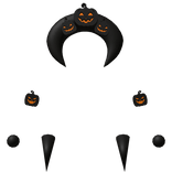 Halloween Pumpkins Black Piercing