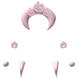 Halloween Pumpkins Pink Piercing