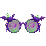 Halloween Purple Witch Glasses