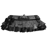 Halloween skirt Grey - chibi doll