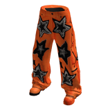 Halloween Star Denim Baggy Pants