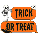 Halloween Text Bubble
