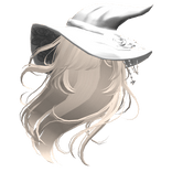 Halloween Witchy Windy Anime Hair in Beige