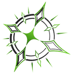 Halo Angel Aura Black Green (Nova)